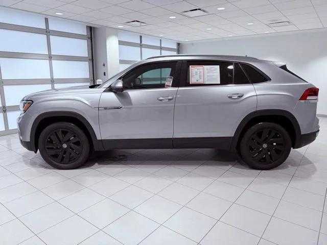 used 2022 Volkswagen Atlas Cross Sport car, priced at $25,480