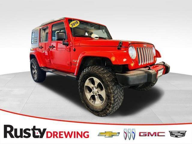 used 2018 Jeep Wrangler JK Unlimited car, priced at $28,950