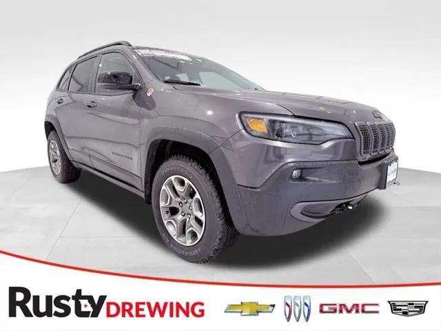 used 2022 Jeep Cherokee car, priced at $27,380