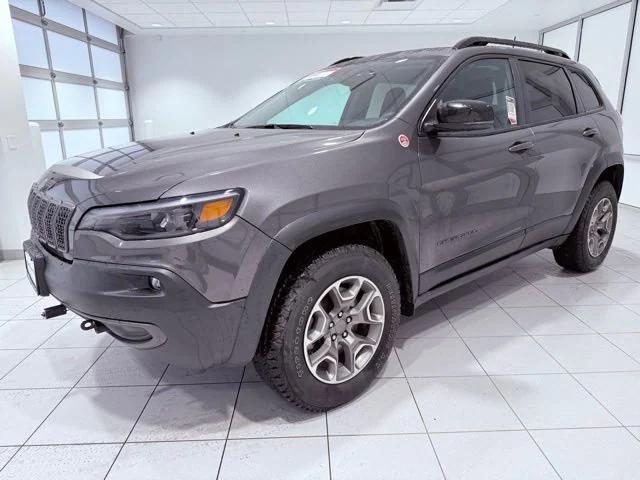 used 2022 Jeep Cherokee car, priced at $27,380