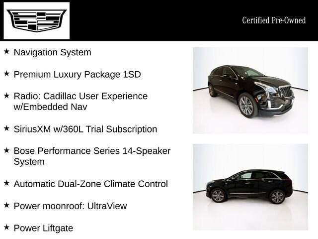 used 2025 Cadillac XT5 car, priced at $47,997
