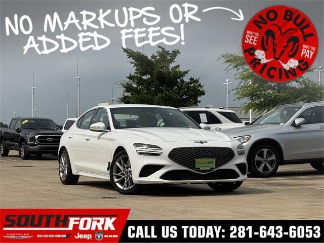 used 2022 Genesis G70 car, priced at $25,399