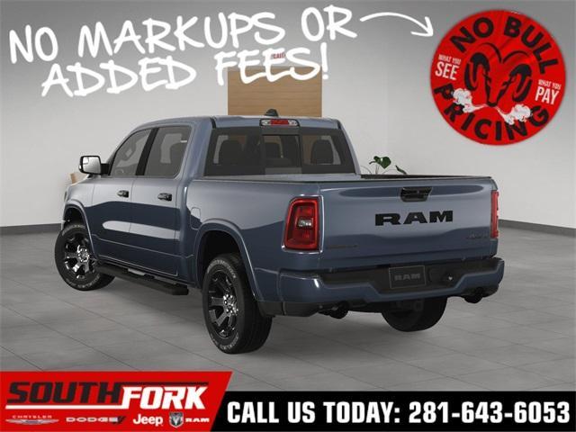 new 2025 Ram 1500 car, priced at $49,140