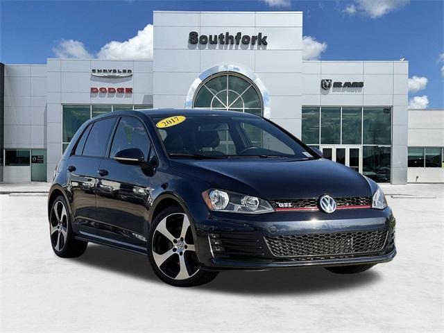 used 2017 Volkswagen Golf GTI car, priced at $18,297