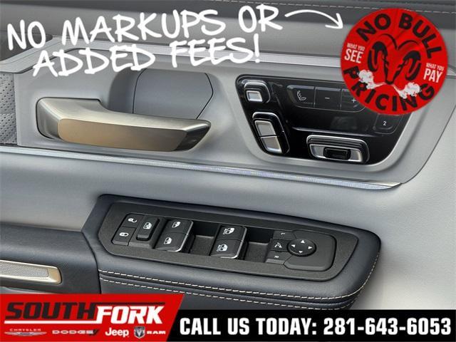 new 2025 Ram 1500 car, priced at $77,619