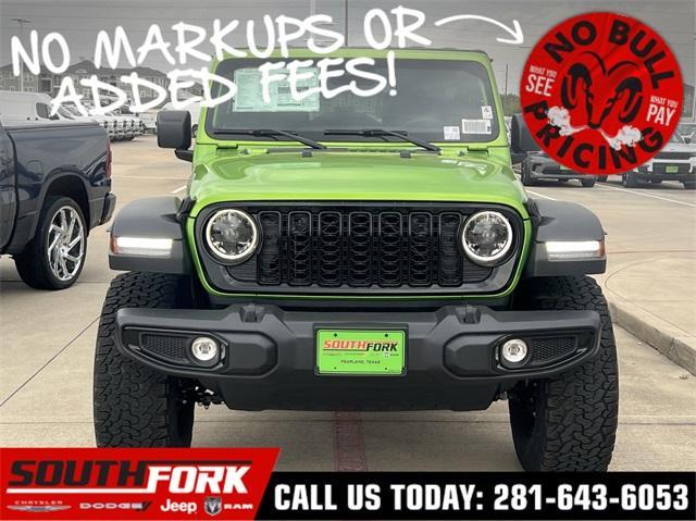 new 2025 Jeep Wrangler car, priced at $53,298