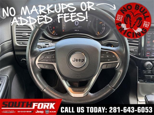 used 2019 Jeep Grand Cherokee car, priced at $21,199