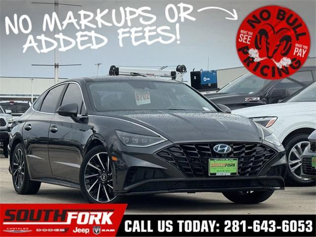 used 2021 Hyundai Sonata car, priced at $19,799