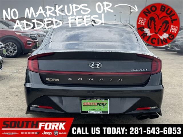 used 2021 Hyundai Sonata car, priced at $19,799