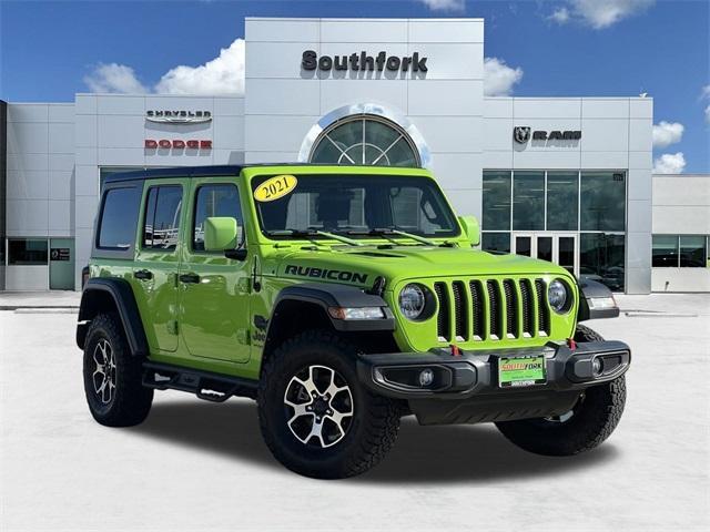 used 2021 Jeep Wrangler Unlimited car, priced at $34,197