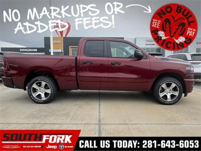 new 2025 Ram 1500 car, priced at $40,504