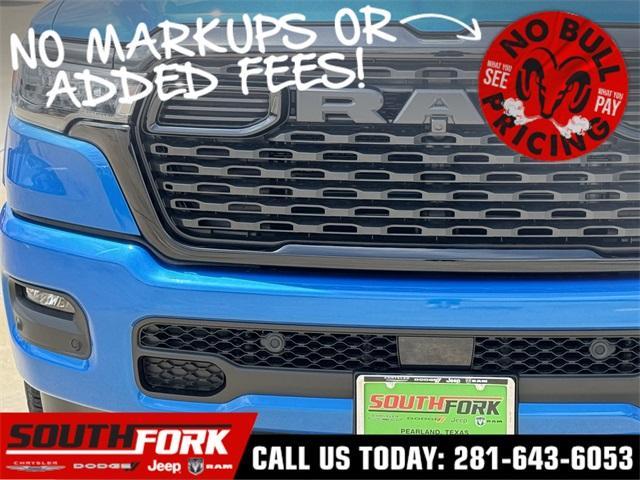new 2025 Ram 1500 car, priced at $49,845