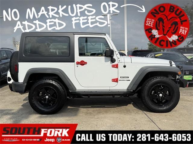 used 2018 Jeep Wrangler JK car, priced at $16,999