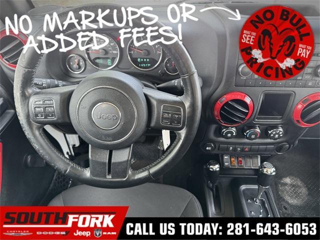 used 2018 Jeep Wrangler JK car, priced at $16,999