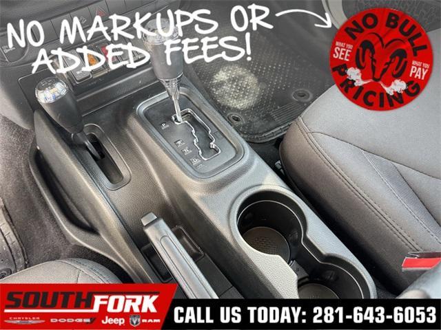 used 2018 Jeep Wrangler JK car, priced at $16,999