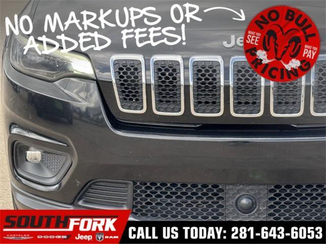 used 2022 Jeep Cherokee car, priced at $20,897
