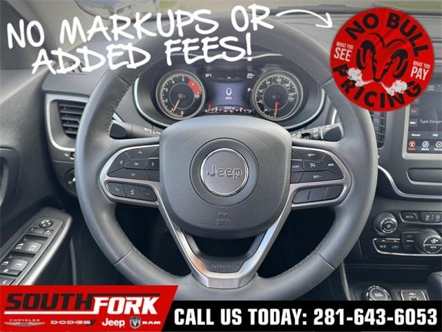 used 2022 Jeep Cherokee car, priced at $20,897