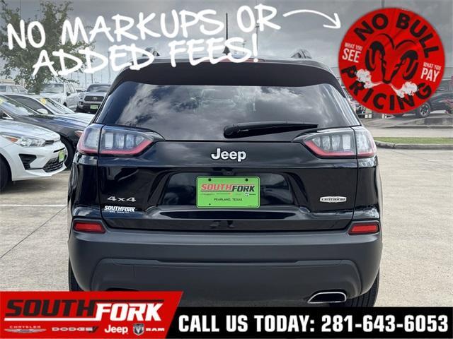 used 2022 Jeep Cherokee car, priced at $20,897