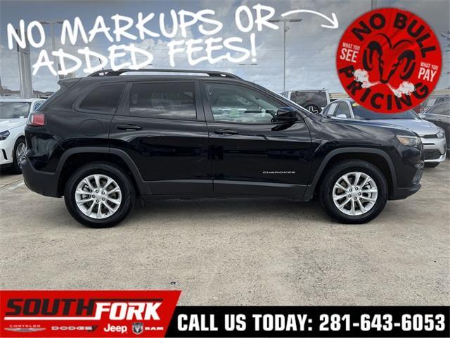 used 2022 Jeep Cherokee car, priced at $20,897