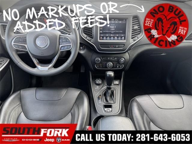 used 2022 Jeep Cherokee car, priced at $20,897