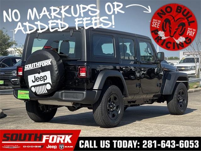 new 2025 Jeep Wrangler car, priced at $37,550