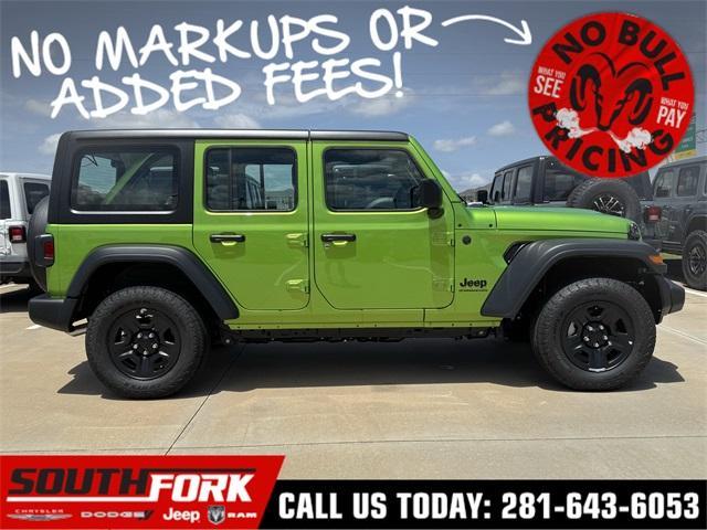new 2025 Jeep Wrangler car, priced at $38,265