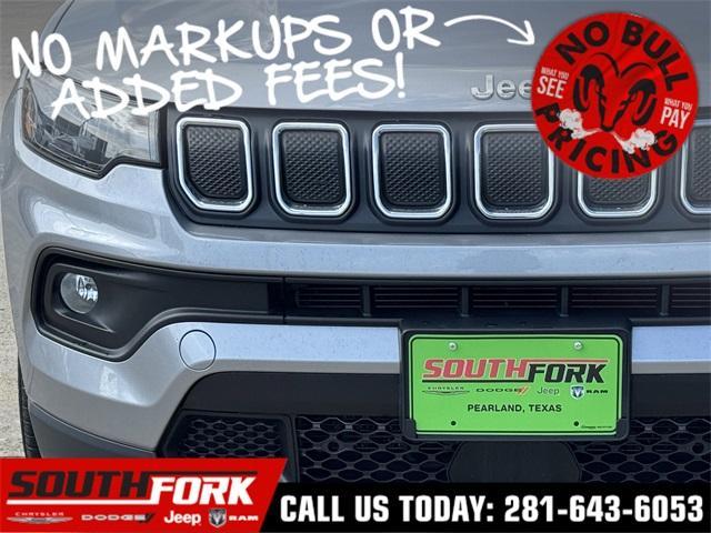used 2022 Jeep Compass car, priced at $21,199