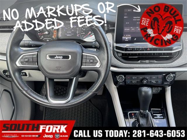 used 2022 Jeep Compass car, priced at $21,199