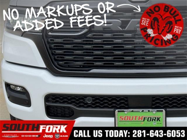 new 2025 Ram 1500 car, priced at $49,985