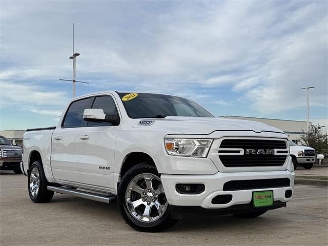 used 2021 Ram 1500 car, priced at $29,599