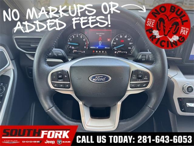 used 2023 Ford Explorer car, priced at $31,197