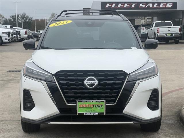 used 2021 Nissan Kicks car, priced at $15,599