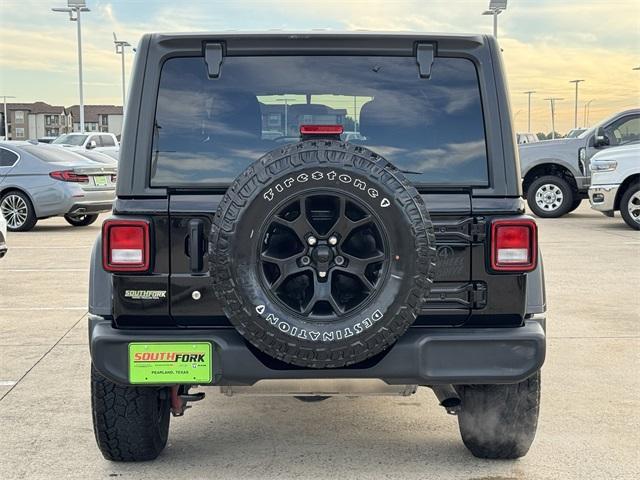 used 2020 Jeep Wrangler Unlimited car, priced at $26,399