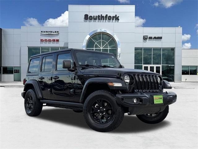 used 2020 Jeep Wrangler Unlimited car, priced at $26,399