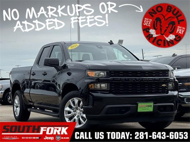 used 2021 Chevrolet Silverado 1500 car, priced at $21,999