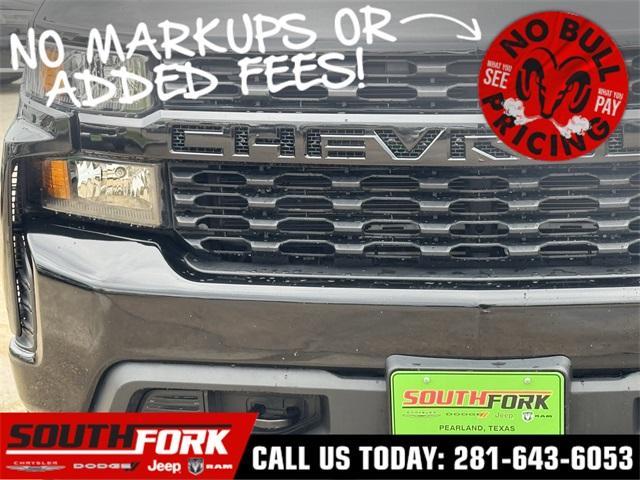 used 2021 Chevrolet Silverado 1500 car, priced at $21,999