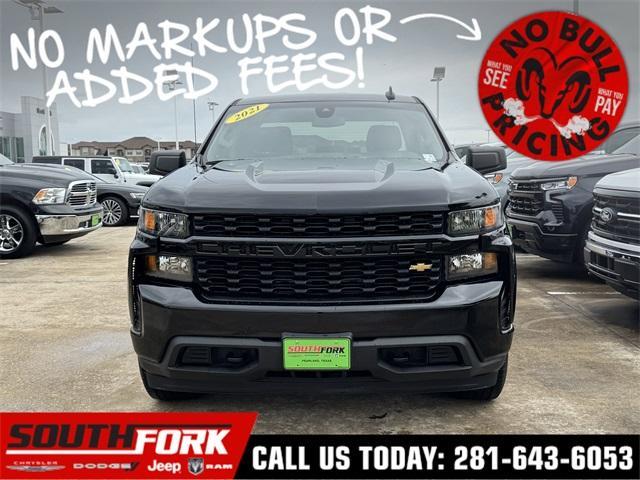 used 2021 Chevrolet Silverado 1500 car, priced at $21,999