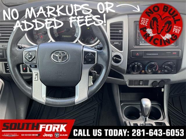 used 2015 Toyota Tacoma car, priced at $23,199