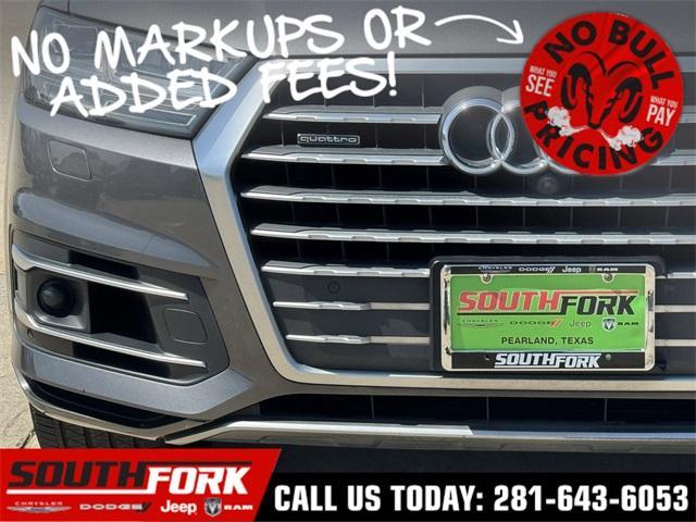 used 2019 Audi Q7 car, priced at $26,599