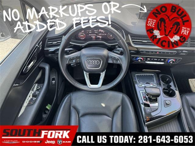 used 2019 Audi Q7 car, priced at $26,599