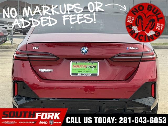used 2024 BMW i5 car, priced at $65,499