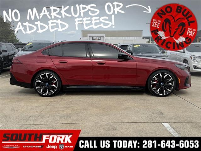 used 2024 BMW i5 car, priced at $65,499
