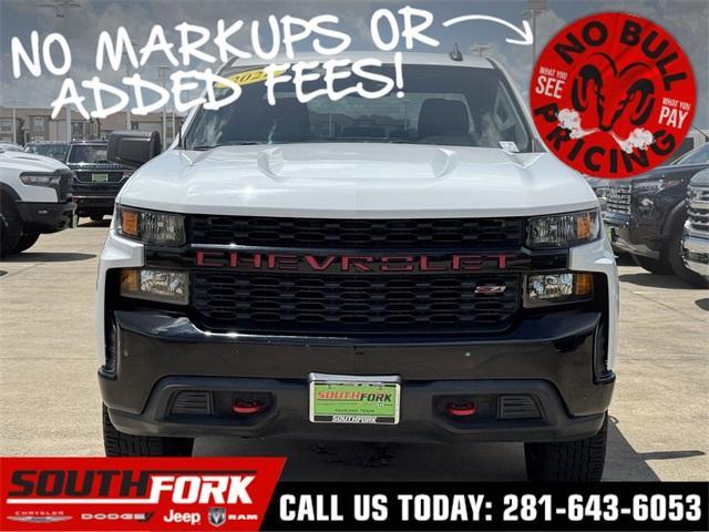 used 2021 Chevrolet Silverado 1500 car, priced at $35,499