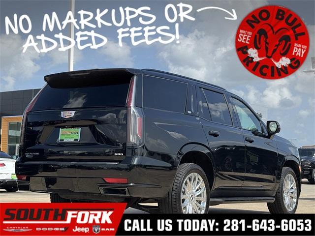 used 2023 Cadillac Escalade car, priced at $71,998