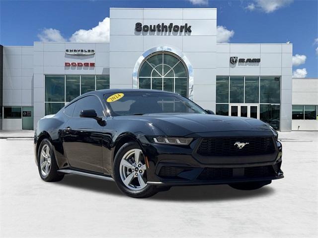 used 2024 Ford Mustang car, priced at $29,197