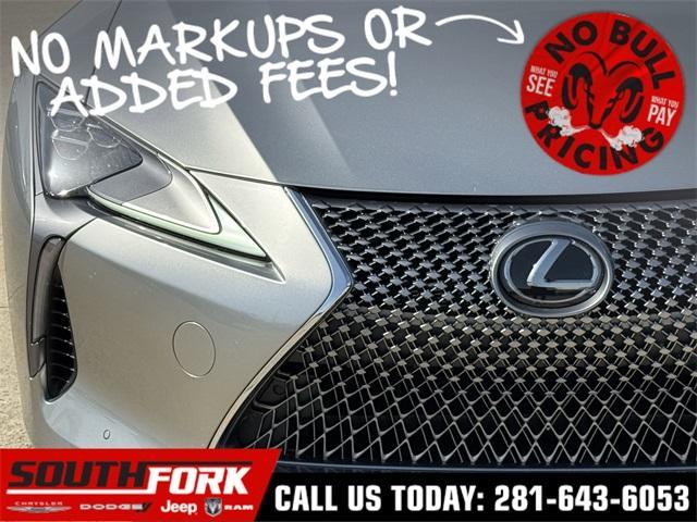 used 2022 Lexus LC 500 car, priced at $87,699