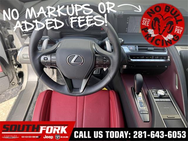 used 2022 Lexus LC 500 car, priced at $87,699