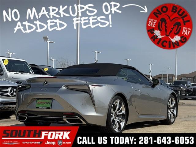 used 2022 Lexus LC 500 car, priced at $87,699