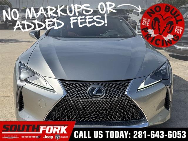 used 2022 Lexus LC 500 car, priced at $87,699