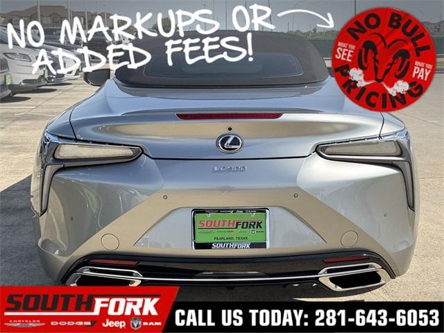 used 2022 Lexus LC 500 car, priced at $87,699